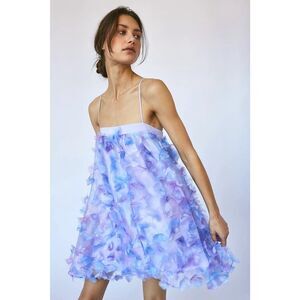 New Free People Rainbows Deluxe Mini Dress Size XS